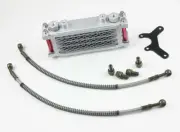 3-Row Red Oil Cooler Radiator 50CC-160CC Pit Dirt Bikes Monkey Z50 Bike ATV Quad