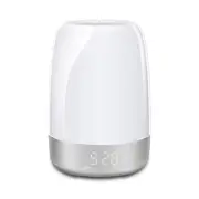 Night Light with Sunrise Simulation Alarm Clock Dimmable Warm White LED9326
