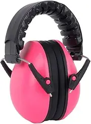 HAMPPLIES 1PC Noise Stylish Sound Insulation Ear Protection for Years and Older Comfortable Pink Earmuffs Material
