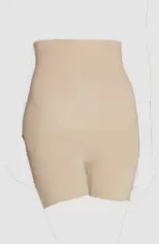 Women's Spanx Shape My Day High Waist Shorts, Size Medium - Beige E2124