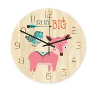 CC033 Creative Wall Clock Mute Wall Clock Cartoon Wall Clock For Home Office Decorations