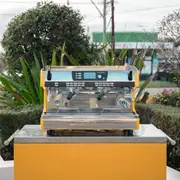 Coffee Cart & Nuova Simoneli Aurelia T3 Multiboiler Coffee Machine