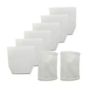 6+2pack Vacuum Filters for Makita T-03193 443060-3 XLC02ZB,XLC02ZW,XLC02RB1W,XLC02R1B,LC01Z,CL180W C