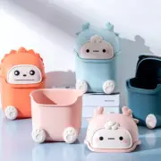 Ins Desktop Small Trash Bin Waste Bin Bedroom Home Cute Trash Can With ;GY