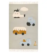 [Liewood] Liewood Wool and cotton rug One Size grey
