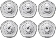 Mop Pad Dreame Bot W10 Accessories Robot Vacuum Cleaner Compatible with Dreame W10 Pro Vacuum Self-Cleaning and Mop Mop Cloth Replacement Parts(6pcs)