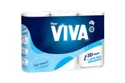Viva Paper Towels 180 Sheets 3 Pack