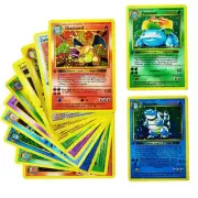 Pokemon Collection 1996 1st Edition Flash Cards Charizard Blastoise PTCG Game