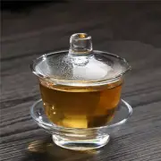 Glass Chinese Kungfu Tea Set Tea Cup Gaiwan Tea Set