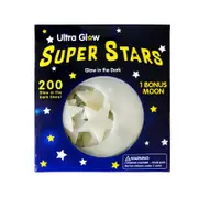 Nevenka Ultra Glow in the Dark Stars 200 Count stars + Bonus 1 Moon-Milky