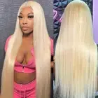 613 Lace Front Wig Human Hair 13×4 Blonde Lace Front Wigs Human Hair 180% Den...