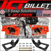 1975 - 1987 SBC to LT Gen V Steel Swap Engine Mount Clamshell Bracket Conversion