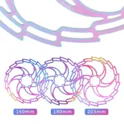 160/180/203mm IIIPRO Ultra Light Disc Brake MTB Mountain Bike Six Nail Pads 1pc