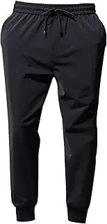 [Generic] Men's Casual Joggers Track Sweatpants Lightweight Running Pant Breathable Quick Waterproof Jogging Workout Gym Pants