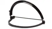 Black Full Brim Hard Hat Adapter