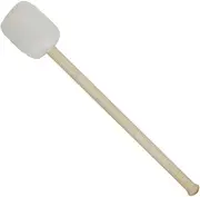 Beaupretty 1Set Wooden Drum Mallets Cashmere Drum Sticks with Wood Handle for Percussion Instruments for Students and Professionals
