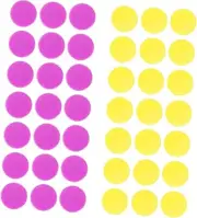 ERINGOGO 200pcs Color Counter Double Sided Counters for Green Small Classroom Counting Chips Colored Colorful Tiddlywinks Counters Round Blue Math Counters Yellow Math Counting Chips Resin