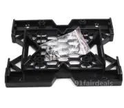 5.25" to 3.5" 2.5" SSD HDD Bay Tray Case Adapter Cooling PC Fan Mounting Bracket