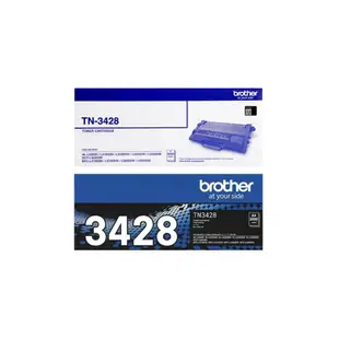 Brother TN-3428 原廠標準容量碳粉匣｜適用：L5100DN、L6400DW (9.4折)