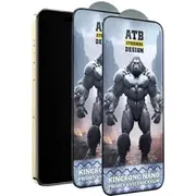 2 PCS ATB King Kong Series Flexible Ceramic Nano Glass Film 2.5d 30 degree Anti-Spy Privacy Screen Protector for iPhone 15 Pro
