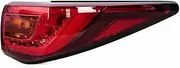 Lamp Lens 26545-9NC0A 26555-9NC0A For Infiniti QX60 2016-2020 Car LED Outside Tail Light Rear Brake Taillight Lamp Fog Lamp Rear Light(1pcs Left)