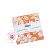 Moda STRAWBERRIES & RHUBARB Fig Tree Quilting CHARM PACK 42- 5" squares