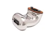 Mooneyes Bolt On Valve Cover Breather Aluminium Right Angle