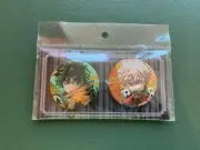 My Hero Academia Can Badge Set of 2 Izuku Midoriya Bakugo Katsuki Jump Pop-up