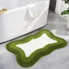 1 Pcs Green Bath Mat 40*60cm Bathroom Mat New Bathroom Rug Kitchen