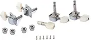 Parliky 5 Pack Banjo Semi-closed Tuning Pegs Banjo Tuner Keys Machine Head Tuning Pegs