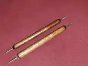 USA Made Double Ball Stylus Sculpting Tools 4 sizes - New Old Stock - Free Ship