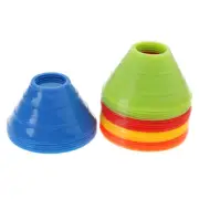 5pcs/set Sport Soccer Training Sign Dish Cones Marker Discs Marker Bucket SESEAU