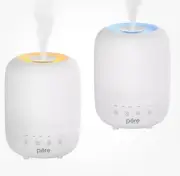 HUMIDIFIER FOR BEDROOM AIR ROOM BABY SMALL PORTABLE PURE ENRICHMENT NEW 2 PACK ~