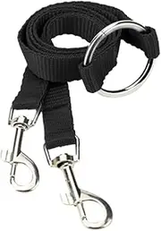 BESPORTBLE Dual Clip Dog Leash Double Dog Leash for Small Pets Walk and Control Two Pups Simultaneously