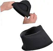 SEWACC 2Pcs Windproof Cycling Shoe Covers Slip Overshoes for Safe Riding Black Essential Protection for Outdoor Cycling and Locking Shoes