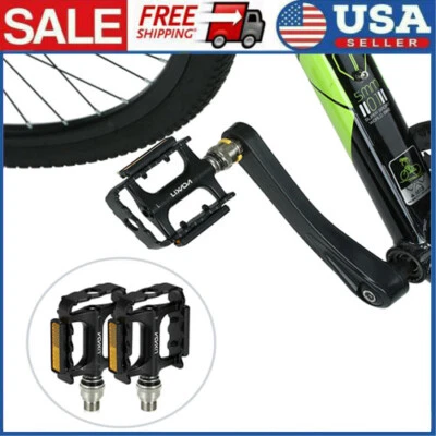 Lixada Bike Quick Release MTB Bike Bicycle Cycle Platform Pedal 1 Pair J2N9