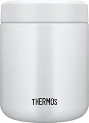 [Thermos] JBR-401 WHGY Vacuum Insulated Soup Jar, 13.5 fl oz (400 ml), White Gray, Standard Model, Hot & Cold Clean, Easy to Clean, Round Mouth Design