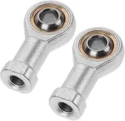 Generic Electric Steering Tie Rod End Kit 8mm Rod Ends with Threaded Rod Connectors for Easy Install
