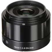 Sigma AF 19mm f/2.8 DN Art Lens Micro Four Thirds - Black
