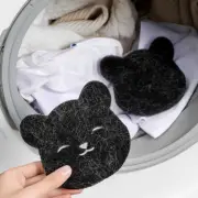 2Pcs Pet Hair Remover Washing Machine Double Side Lint Catcher Laundry Ball CR