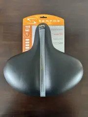 Serfas Gel Cruiser Saddle with Elastomers EG-8966EV