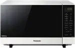 Panasonic 27L 1000W Flatbed Inverter Microwave White