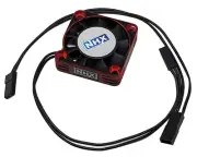 NHX RC HV 40mm Aluminum Case High Speed 16000 RPM Motor / ESC Cooling Fan Red