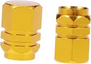ETHZZLE 4pcs Alloy Tire Valve Stem Caps Auto Tyre Easy to Install Car Accessory for Vehicles Trucks and Pickups