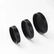 Lens Dust Caps for Astronomy Telescopes M42 M48 M54 Thread Black Aluminum Cover