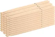 15 Pairs 5A Drum Sticks Classic Wood Tip Drumstick Bulk Maple Drum...