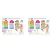 2PK Crayola Creations Ice Pop Bead & Charm Set DIY Jewelry Making Kit Kids 8y+