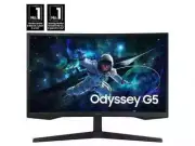 SAMSUNG Odyssey 32" 1000R Curved Gaming Monitor LS32CG550ENXZA