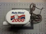 Rule RM2000 Rule-Mate 2000 GPH Fully Automated Bilge Pump 12V 1 1/8" Discharge