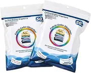 Fiohiros Colour Catchers Laundry Sheets,100 Count Dye Trapping Sheets for Washing Machine,Wash Dark Clothes Trapping Dye